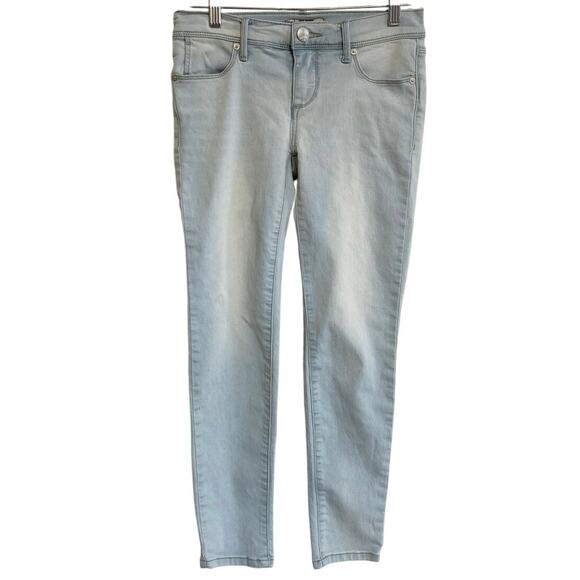 FP Movement Free People Skinny Jeans Light Wash Cropped - Size 25 - Picture 1 of 12